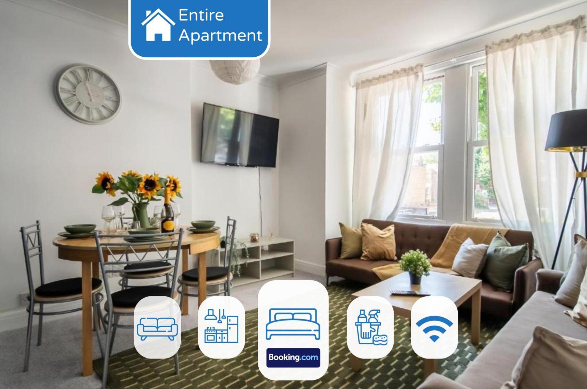 Gorgeous 2Bed Apartment In Fulham, Лондон Екстериор снимка